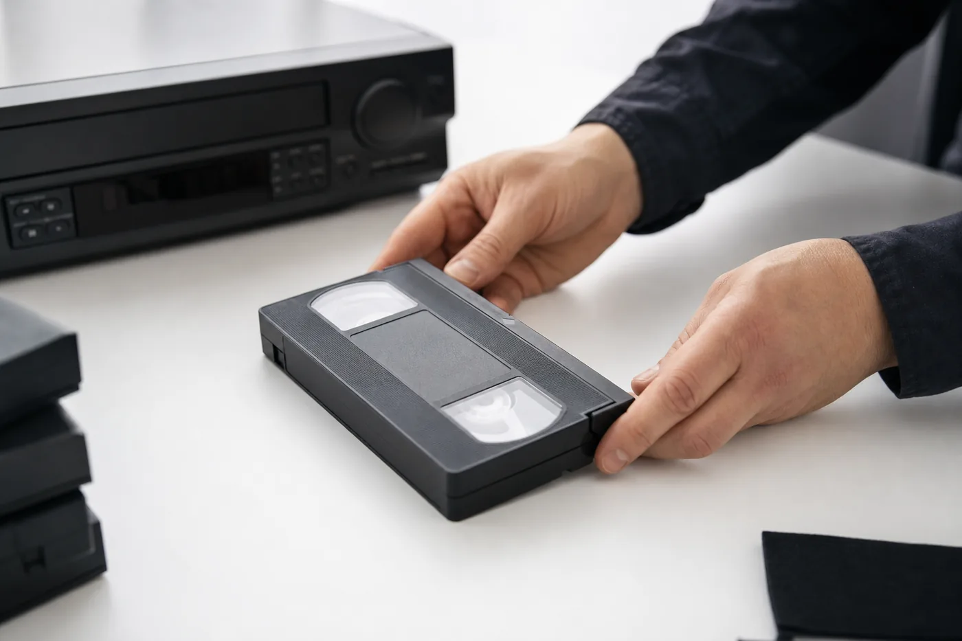 VHS kasseti ettevalmistamine digiteerimiseks